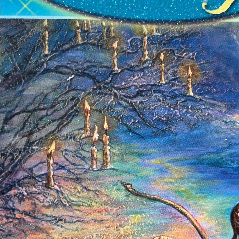 Crystals & Candlelight Glitters & Glows Ferry to Fairyland 750-Piece Puzzle NIB - Picture 8 of 8